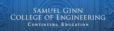 Samuel Ginn College of Engineering - Continuing Education